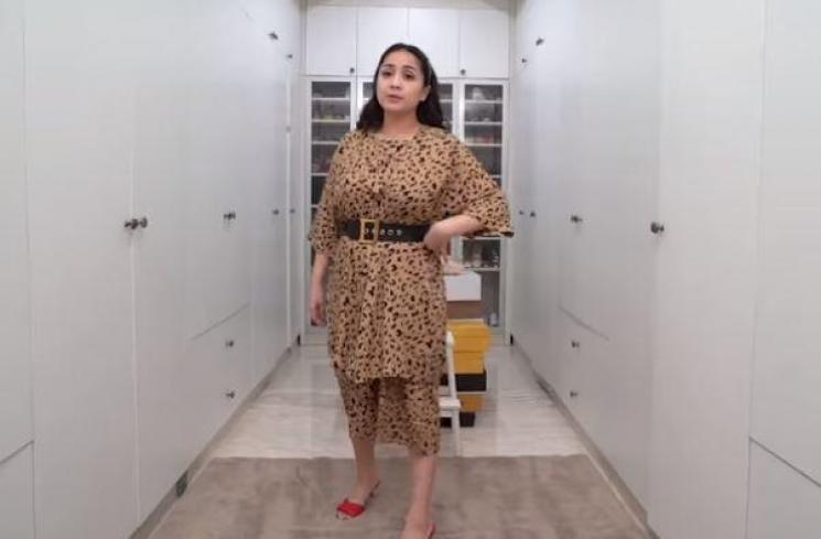 Nagita Slavina pakai baju ratusan ribu. (Youtube/RANSEntertainment)
