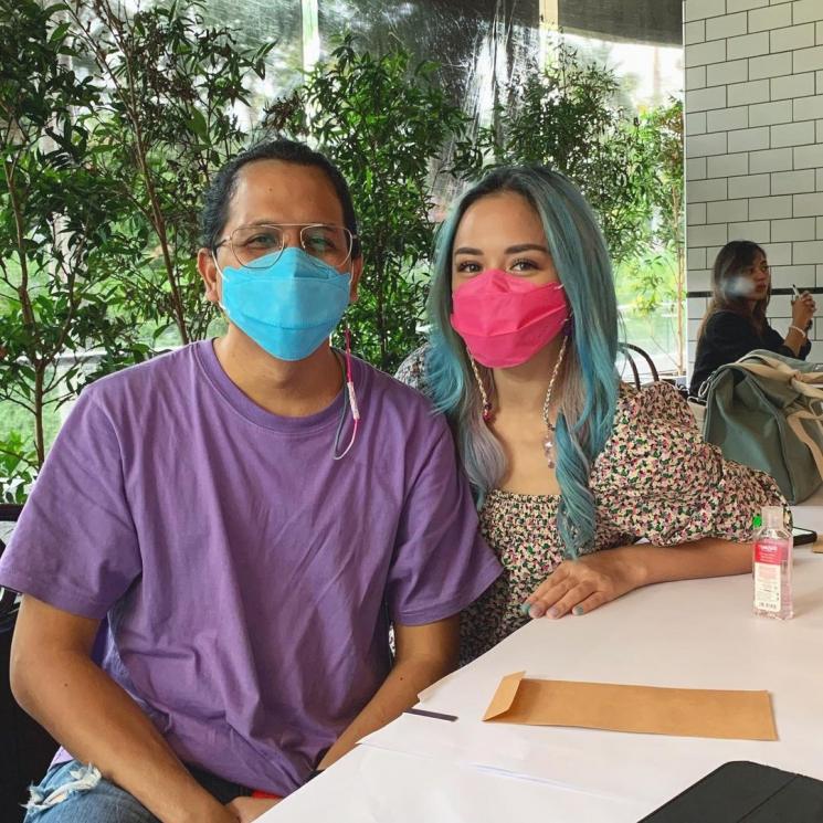 Joanna Alexandra dan suaminya, Raditya Oloan (Instagram/@joannaalexandra)