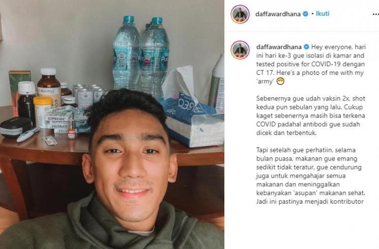 Daffa Wardhana (Instagram/@daffawardhana)