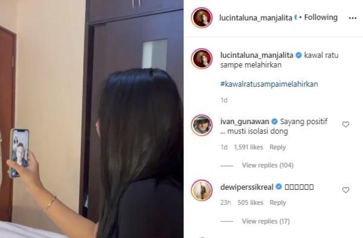 Lucinta Luna ngaku dihamili bule (Instagram.com)
