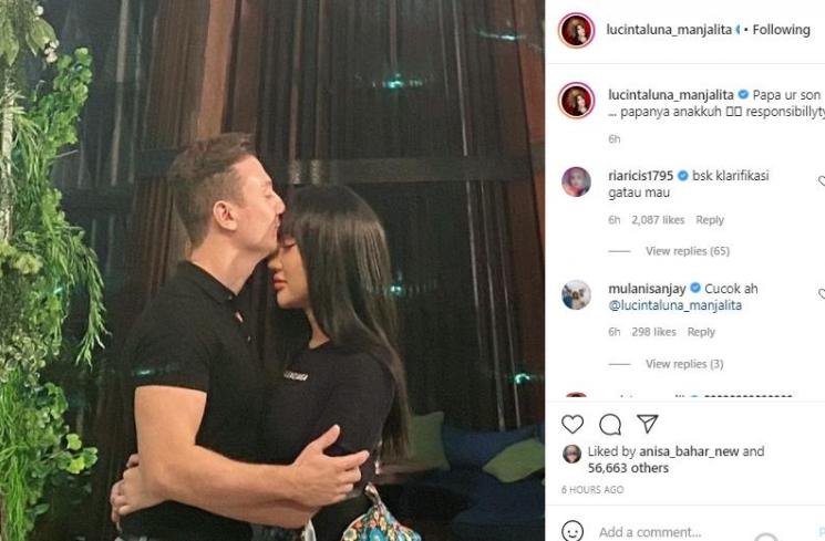 Lucinta Luna ngaku dihamili bule (Instagram.com)