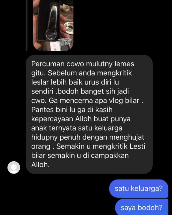 Postingan Gilang Dirga. (Instagram/@gilangdirga)