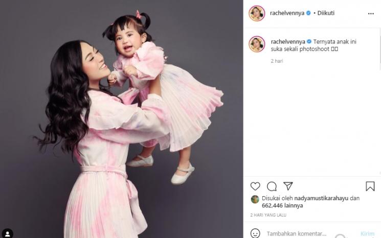 Rachel Vennya dan Chava (Instagram.com)
