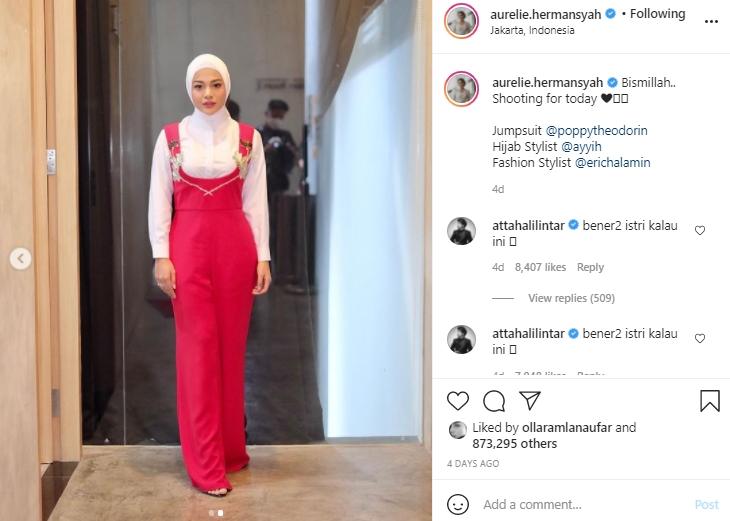 Aurel Hermansyah (Instagram.com)