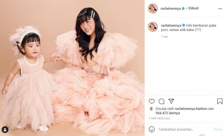 Rachel Vennya dan Chava (Instagram.com)
