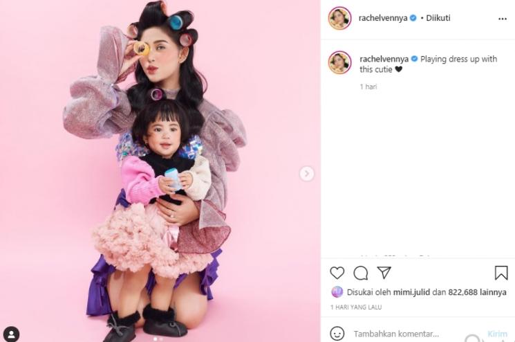Rachel Vennya dan Chava (Instagram.com)