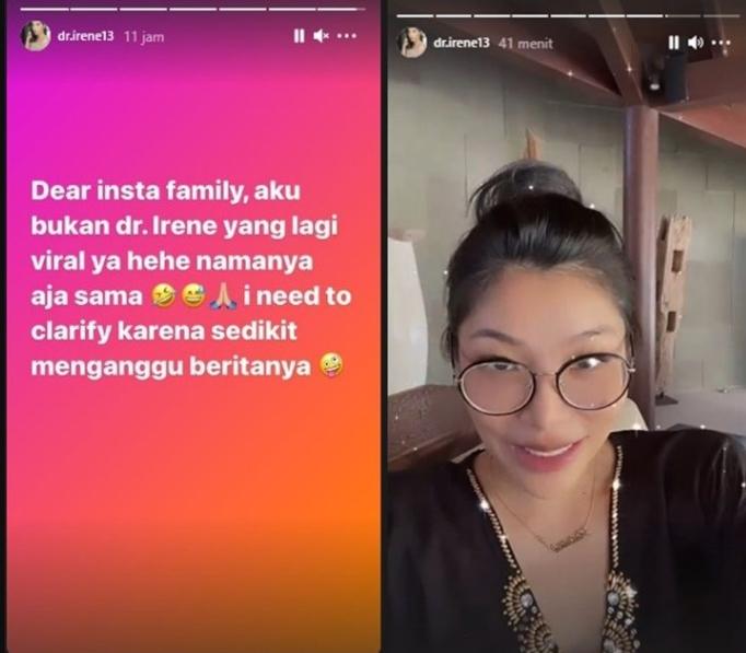 Dokter Irene, Sahabat Nia Ramadhani dan Jessica Iskandar (Instagram/@dr.irene13)