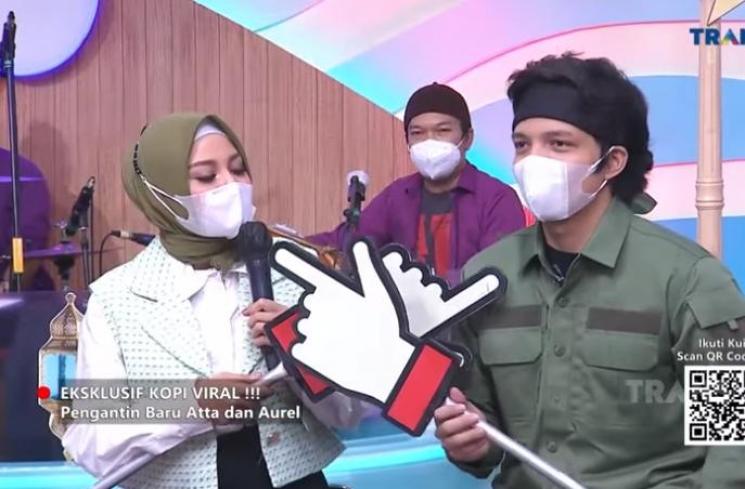 Atta Halilintar dan Aurel Hermasyah (Youtube.com)