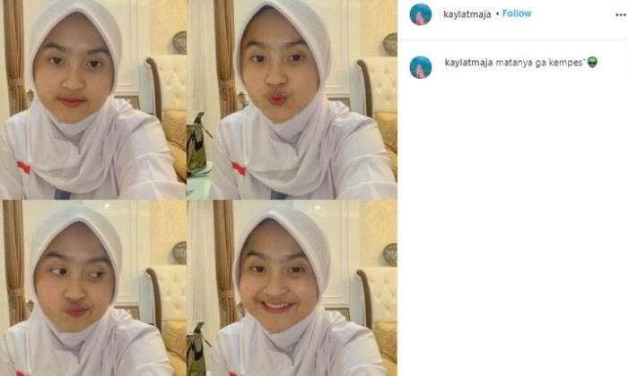 Kayla Atmaja, putri sulung Bebizie. (Instagram/@kaylatmaja)