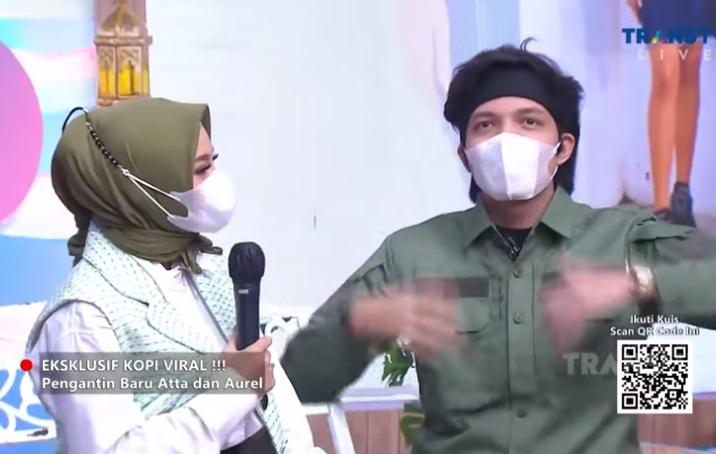 Atta Halilintar dan Aurel Hermasyah (Youtube.com)