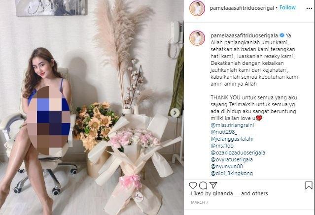 Pamela Safitri. (Instagram/@pamelasavitriduoserigala)