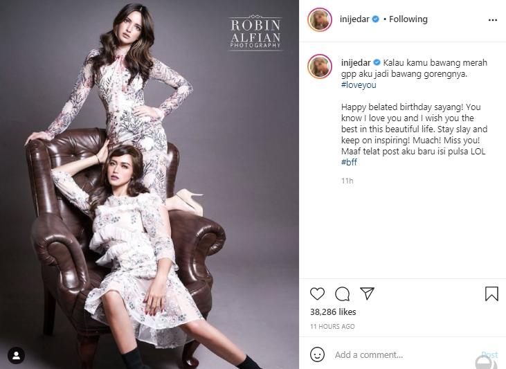 Nia Ramadhani dan Jessica Iskandar (Instagram.com)