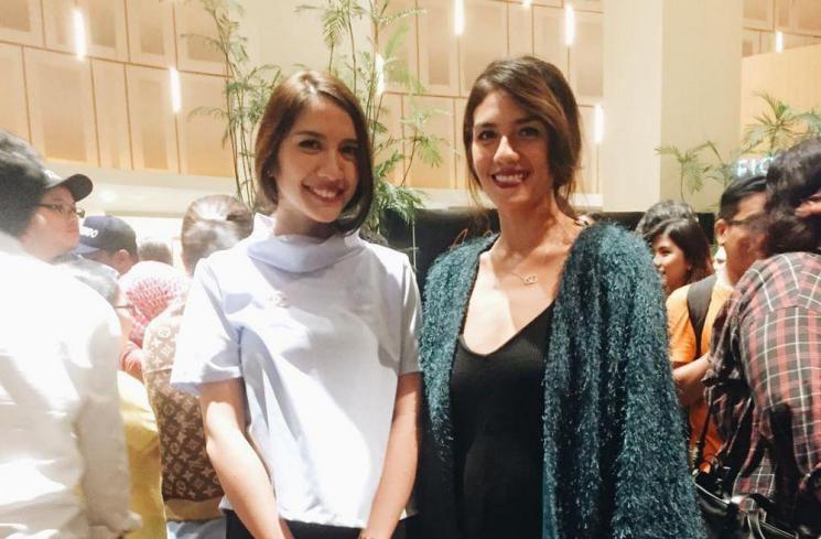 Acha Sinaga dengan Nadila Ernesta. (Instagram/achasinaga)