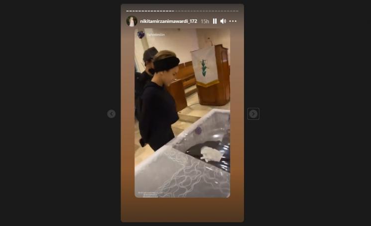 Nikita Mirzani berduka, sahabatnya meninggal dunia. (Instagram/nikitamirzanimawardi_172)