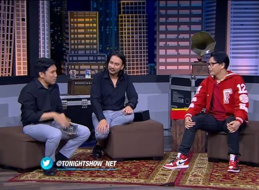 Armand Maulana saat jadi bintang tamu Tonight Show (Youtube.com)