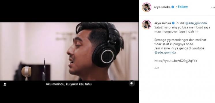 Arya Saloka. (Instagram/@arya.saloka)