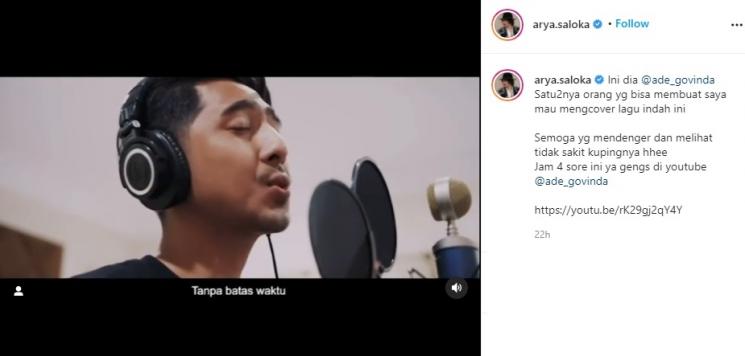 Arya Saloka. (Instagram/@arya.saloka)