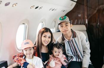 Tanpa Ruben Onsu, 3 Momen Sarwendah Boyong Anak-anak ke Bali Pakai Jet Pribadi
