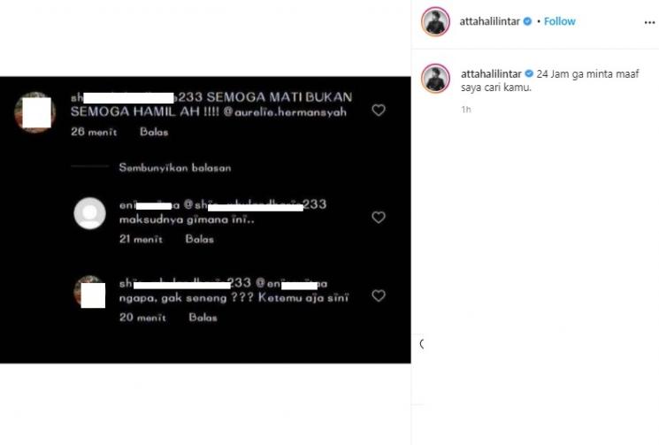 Postingan Atta Halilintar. (Instagram/@attahalilintar)