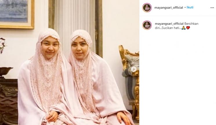 Mayangsari dan Khirani (Instagram/@mayangsari_official)