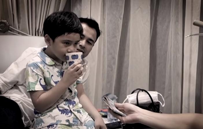 Baim Wong goda Rafathar (Youtube.com)
