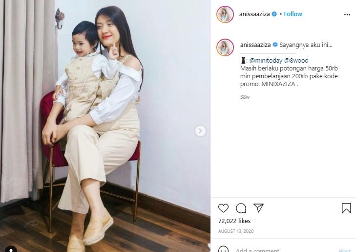 Anissa Aziza dan Alinea (Instagram.com)