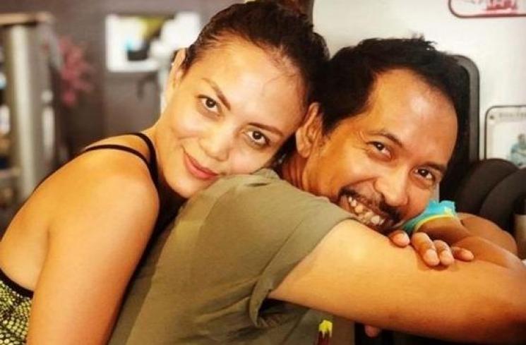 Ridho Hafiedz alias Ridho Slank dan istri. (Instagram)