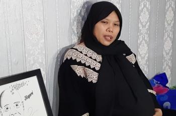 Istri Ngaku Lihat Mendiang Sapri saat Lahiran: Dia Pakai Baju Jakmania