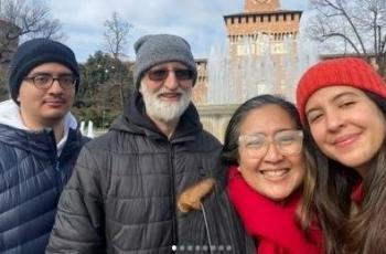 Dewi Irawan Berduka, Suami Tercintanya Meninggal Dunia di Italia