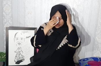 Jelang Melahirkan Tanpa Suami, Istri Sapri cuma Bisa Nangis Terus