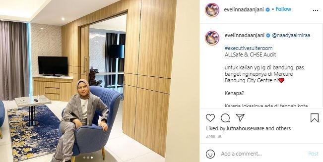 Evelin Nada Anjani. (Instagram/@evelinnadaanjani)