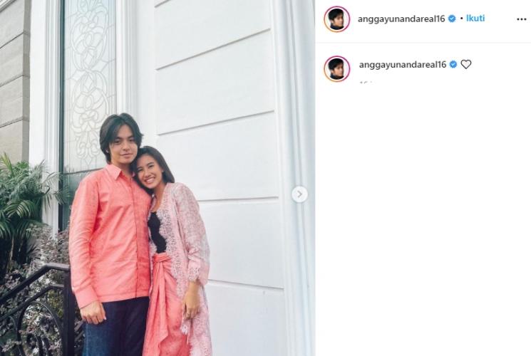 Angga Yunanda dan Shenina Cinnamon (Instagram/@anggayunandareal16)