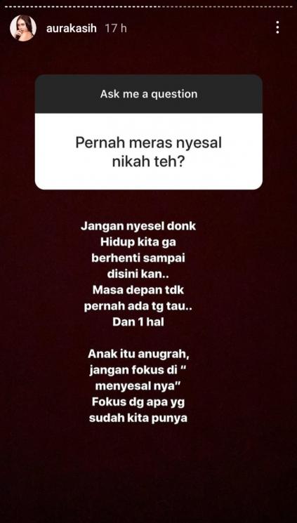 Aura Kasih (Instagram/@aurakasih)