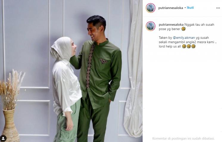 Putri Anne dan Arya Saloka (Instagram/@putriannesaloka)