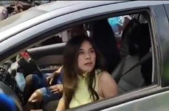 Viral Video Wanita Marah-marah ke Petugas Disuruh Putar Balik, Komentar Netizen Kocak