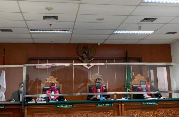 Sidang Kasus Narkoba Jennifer Jill. (MataMata.com/Evi Ariska)