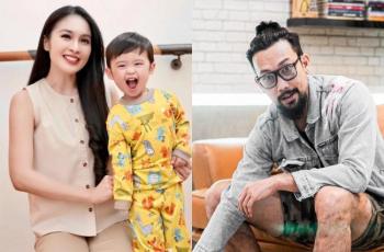 Anak Masukin Bola Basket Tanpa Melihat, Sandra Dewi Tantang Denny Sumargo!