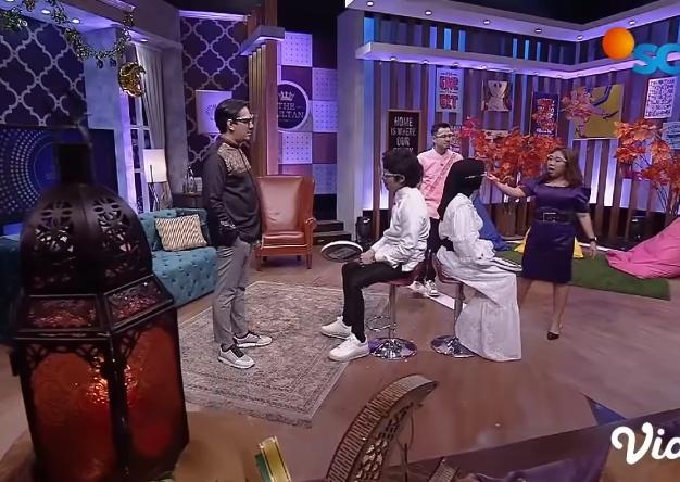 Atta Halilintar dan Aurel Hermansyah jadi bintang tamu The Sultan (Youtube.com)