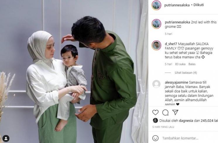 Arya Saloka dan Putri Anne (Instagram.com)