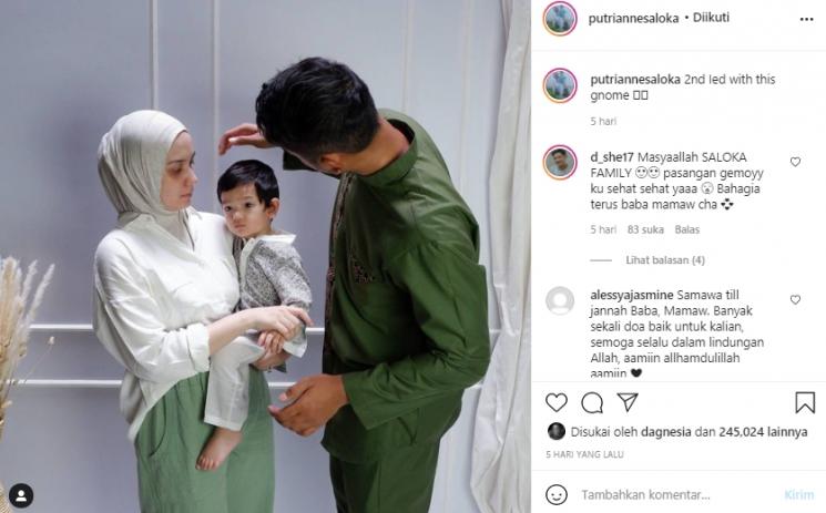 Arya Saloka dan Putri Anne (Instagram.com)