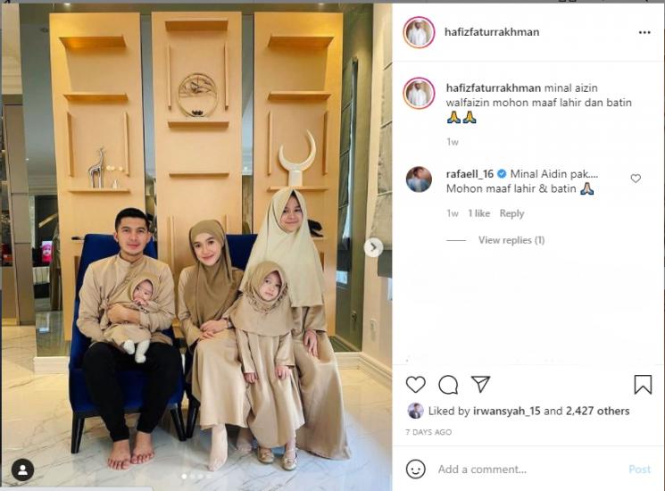 Hafiz Fatur, adik Irwansyah. (Instagram/hafizfaturrakhman)
