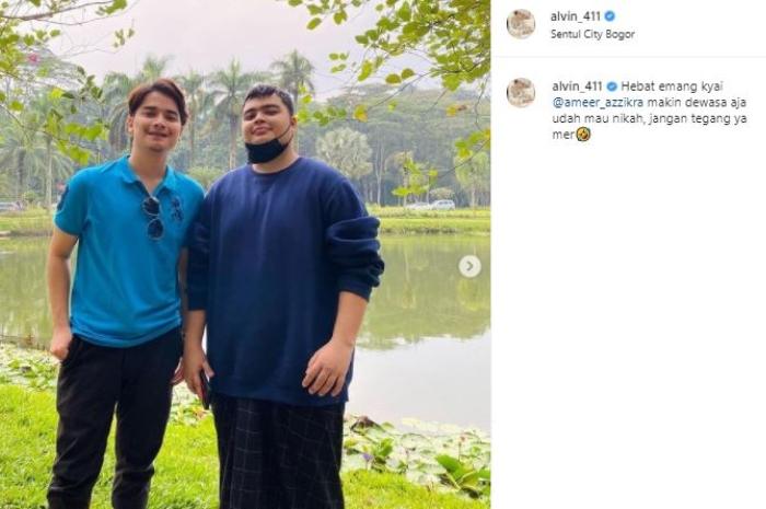 Unggahan Alvin Faiz. (Instagram)