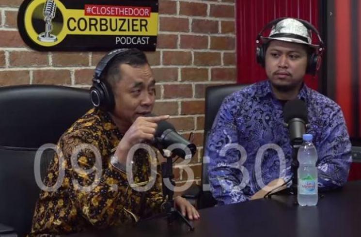 Lord Rangga dan Tretan Muslim. (Youtube/DeddyCorbuzier)