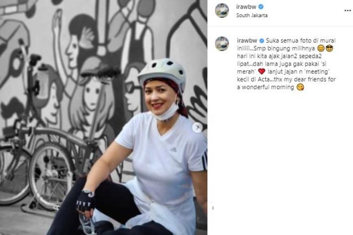 Ira Wibowo, salah satu aktris blasteran Warkop DKI. (Youtube/MVPClassicVideo, Instagram/@irawbw)