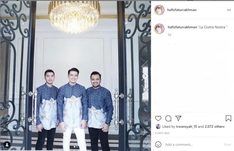 Hafiz Fatur, adik Irwansyah. (Instagram/hafizfaturrakhman)