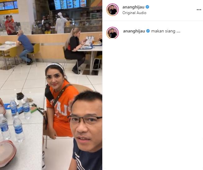 Ashanty dan Anang Hermansyah (Instagram/@ananghijau)