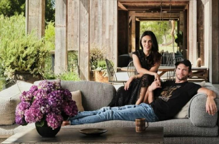 Rumah megah Mila Kunis dan Ashton Kutcher. (Instagram/@lamiscorner)