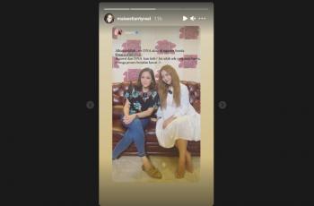 Maia Estianty siap bantu Ratu Rizky Nabila untuk tes DNA. (Instagram/raturn)