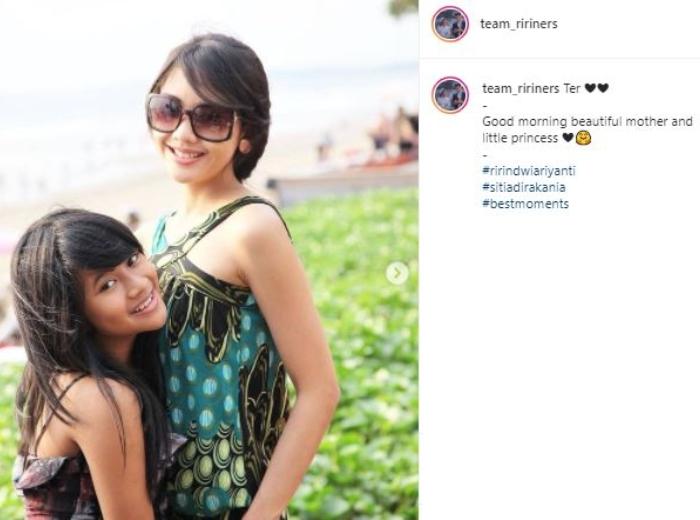Ririn Dwi Ariyanti dan Adira Kania. (Instagram/@team_ririners)