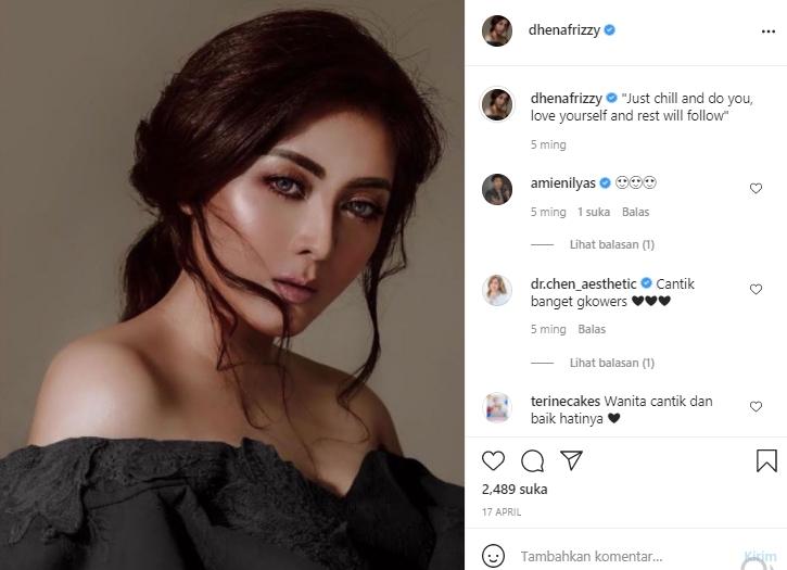 Istri Jonathan Frizzy, Dhena Devanka (Instagram.com)